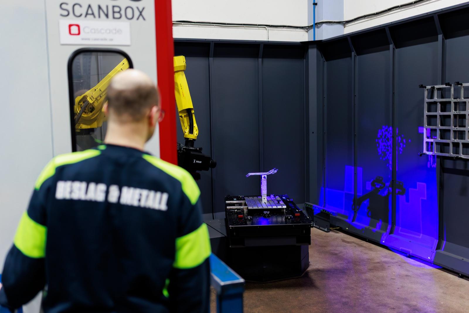 Beslag & Metall operator with their ZEISS ScanBox 4105